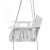 Gardeon 3-Seater Wooden Porch Swing Chair with Chain, Fir Wood, White, Indoor/Outdoor, 300kg Capacity, Easy Assembly