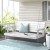 Gardeon 3-Seater Wooden Porch Swing Chair with Chain, Fir Wood, White, Indoor/Outdoor, 300kg Capacity, Easy Assembly