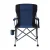 Weisshorn Navy Blue Moon Chair: Lightweight, Foldable Camping Seat with 600D Oxford Fabric, 120KG Capacity, 58x57x93CM