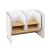 Keezi 3PCS Kids Table and Chairs Set, Multi-functional, Birch Plywood, 50kg Capacity, Child-Safe, White/Nature Finish