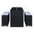 Gardeon 7-Piece Outdoor Bar Set with PE Wicker, Steel Frame, Tempered Glass Top, Cushions, and Weather-Resistant Covers