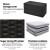 Gardeon 7-Piece Outdoor Bar Set with PE Wicker, Steel Frame, Tempered Glass Top, Cushions, and Weather-Resistant Covers