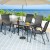 Gardeon 5 Piece Outdoor Dining Set Black – Steel Frame, Tempered Glass Table, Stackable Chairs, Weatherproof, 120cm Gardeon 5 Piece Outdoor Dining Set Black – Steel Frame, Tempered Glass Table, Stackable Chairs, Weatherproof, 120cm