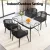 Gardeon 5PC Black Outdoor Dining Set - Steel Frame, Tempered Glass Table, All-Weather Wicker Chairs, Indoor/Outdoor Use