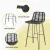 Gardeon Outdoor Bar Set: PE Wicker, Powder-Coated Steel, 2 Stools & Table, UV-Resistant, Easy Assembly, 1-Year Warranty