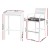 Gardeon 3-Piece Outdoor Aluminium Bar Set: Stylish Bistro Stools & Table with Cushions for Patios - Weather-Resistant