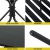 Gardeon 3PC Outdoor Bistro Set: Steel Patio Furniture with Black Powder Finish, Weather-Resistant, Easy Assembly