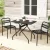 Gardeon 3PC Outdoor Bistro Set: Steel Patio Furniture with Black Powder Finish, Weather-Resistant, Easy Assembly