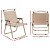 Gardeon Portable Folding Steel Outdoor Camping Chair with Water-Resistant 900D Fabric, 53x67x78cm, Carry Bag Included