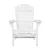 Gardeon Adirondack Foldable Outdoor Chair, Eco-Friendly Hemlock Wood, Wide Armrests, High Back, 87x74.5x87cm, White