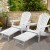 Gardeon 2PC Adirondack Outdoor Chairs - Foldable Hemlock Wood Sun Lounge with Footstool, 150kg Capacity, Patio Furniture