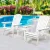 Gardeon 3PC Adirondack Outdoor Set - White Hemlock Wood, Foldable Chairs & Table, Eco-Friendly, High Back Support