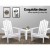 Gardeon 3PC Adirondack Chair Set - White Canadian Hemlock Wood, Eco-Friendly Finish, Sturdy Design, Easy Assembly