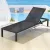 Gardeon Sun Lounger: Black Aluminium Beach Chair with Wheels, Adjustable Backrest, Weather-Resistant, 197cm Long