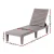 Gardeon Grey Sun Lounge Recliner - Adjustable, UV & Water-Resistant, 190cm, Lightweight Patio Furniture, 150kg Capacity
