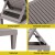 Gardeon Grey Sun Lounge Recliner - Adjustable, UV & Water-Resistant, 190cm, Lightweight Patio Furniture, 150kg Capacity