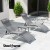 Gardeon 3PC Sun Lounge Set: Grey Steel Frame, UV-Resistant Textilene, Adjustable Backrest, Ideal for Outdoor Relaxation