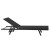 Gardeon Black Steel Sun Lounger: Weather & UV-Resistant, 6-Position Adjustable, 196x60x86cm for Outdoor Relaxation