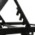 Gardeon Black Steel Sun Lounger: Weather & UV-Resistant, 6-Position Adjustable, 196x60x86cm for Outdoor Relaxation
