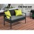 Gardeon Outdoor Wicker Sofa Set: 4-Seater, UV-Resistant, Lime Green Cushions, Glass Table, Bonus Beige Covers Gardeon Outdoor Wicker Sofa Set: 4-Seater, UV-Resistant, Lime Green Cushions, Glass Table, Bonus Beige Covers