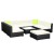 Gardeon 10-Piece Outdoor Sofa Set: UV-Resistant Wicker, Aluminium Frame, Glass Table, Removable Cushion Covers