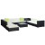 Gardeon 12PC Wicker Outdoor Furniture Set: UV-Resistant, Durable Aluminium Frame, Tempered Glass, Removable Cushions