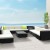 Gardeon 12PC Wicker Outdoor Furniture Set: UV-Resistant, Durable Aluminium Frame, Tempered Glass, Removable Cushions