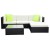 Gardeon 5-Piece Outdoor Sofa Set - UV-Resistant Wicker, Aluminium Frame, Removable Covers, Tempered Glass, Cushions