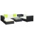 Gardeon 9-Piece Outdoor Sofa Set - UV-Resistant Wicker & Heavy-Duty Aluminium Frame with Removable Cushion Covers