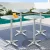 Gardeon Set of 4 Adjustable Outdoor Bar Tables - Stainless Steel Top, Aluminium Base, 70/110cm Heights, Foldable Design