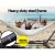 Gardeon Hammock Bed with Stand - Single Cotton, Adjustable Height, Durable Steel Frame, Indoor/Outdoor Use, Cream