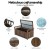 Gardeon Charcoal Wooden Outdoor Storage Bench Box - 160L, Fir Wood, Water-Resistant, Patio Furniture, 106x60x51.5cm