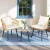 Gardeon 3 Piece Outdoor Bistro Set Natural PE Wicker Patio Furniture with Cushions and Glass Table, 2 Chairs Gardeon 3 Piece Outdoor Bistro Set Natural PE Wicker Patio Furniture with Cushions and Glass Table, 2 Chairs