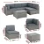 Gardeon 5-Piece Grey Wicker Outdoor Sofa Set, 4-Seater with Cushions, UV & Water-Resistant for All-Season Use Gardeon 5-Piece Grey Wicker Outdoor Sofa Set, 4-Seater with Cushions, UV & Water-Resistant for All-Season Use
