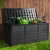 Gardeon 290L Outdoor Storage Box - Weather-Resistant, Lockable, Easy Assembly, Black - Garden Deck Shed Organiser