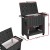 Gardeon 3-in-1 Outdoor Storage Cabinet: 80L Ice Bucket Cooler, Weather-Resistant Rolling Serving Cart with Spice Rack
