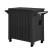 Gardeon 3-in-1 Outdoor Storage Cabinet: 80L Ice Bucket Cooler, Weather-Resistant Rolling Serving Cart with Spice Rack