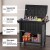 Gardeon 3-in-1 Outdoor Storage Cabinet: 80L Ice Bucket Cooler, Weather-Resistant Rolling Serving Cart with Spice Rack