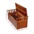 Gardeon 129cm Wooden Outdoor Storage Bench - Fir Wood, 200L Capacity, Weather-Resistant, Natural Finish, Patio Chest