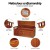Gardeon 129cm Wooden Outdoor Storage Bench - Fir Wood, 200L Capacity, Weather-Resistant, Natural Finish, Patio Chest