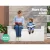 Gardeon 129cm White Wooden Outdoor Storage Bench & Toy Chest - Fir Wood, 200L Capacity, All-Weather, 2-in-1 Design
