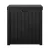 Gardeon 195L Outdoor Storage Box Bench - Weather-Resistant Polypropylene, Easy Assembly, Black, 1-Year Warranty