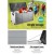 Gardeon 290L Outdoor Storage Box - Weather-Resistant Black PP, Lockable, with Wheels & Handles for Easy Mobility