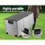Gardeon 290L Outdoor Storage Box - Weather-Resistant Black PP, Lockable, with Wheels & Handles for Easy Mobility