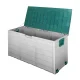 Gardeon 290L Green Outdoor Storage Box - Weather-Resistant, Lockable, Easy-Assembly Polypropylene Shed with Wheels