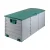 Gardeon 290L Green Outdoor Storage Box - Weather-Resistant, Lockable, Easy-Assembly Polypropylene Shed with Wheels
