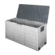 Gardeon 290L Grey Outdoor Storage Box - Weather-Resistant, Lockable, Mobile with Wheels, Easy Assembly, 1-Year Warranty