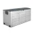 Gardeon 290L Grey Outdoor Storage Box - Weather-Resistant, Lockable, Mobile with Wheels, Easy Assembly, 1-Year Warranty