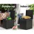 Gardeon 80L Lockable Outdoor Storage Box - Eco-Friendly PP, Weather-Resistant, Bench Seat, Black, Easy Assembly