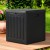 Gardeon 80L Lockable Outdoor Storage Box - Eco-Friendly PP, Weather-Resistant, Bench Seat, Black, Easy Assembly